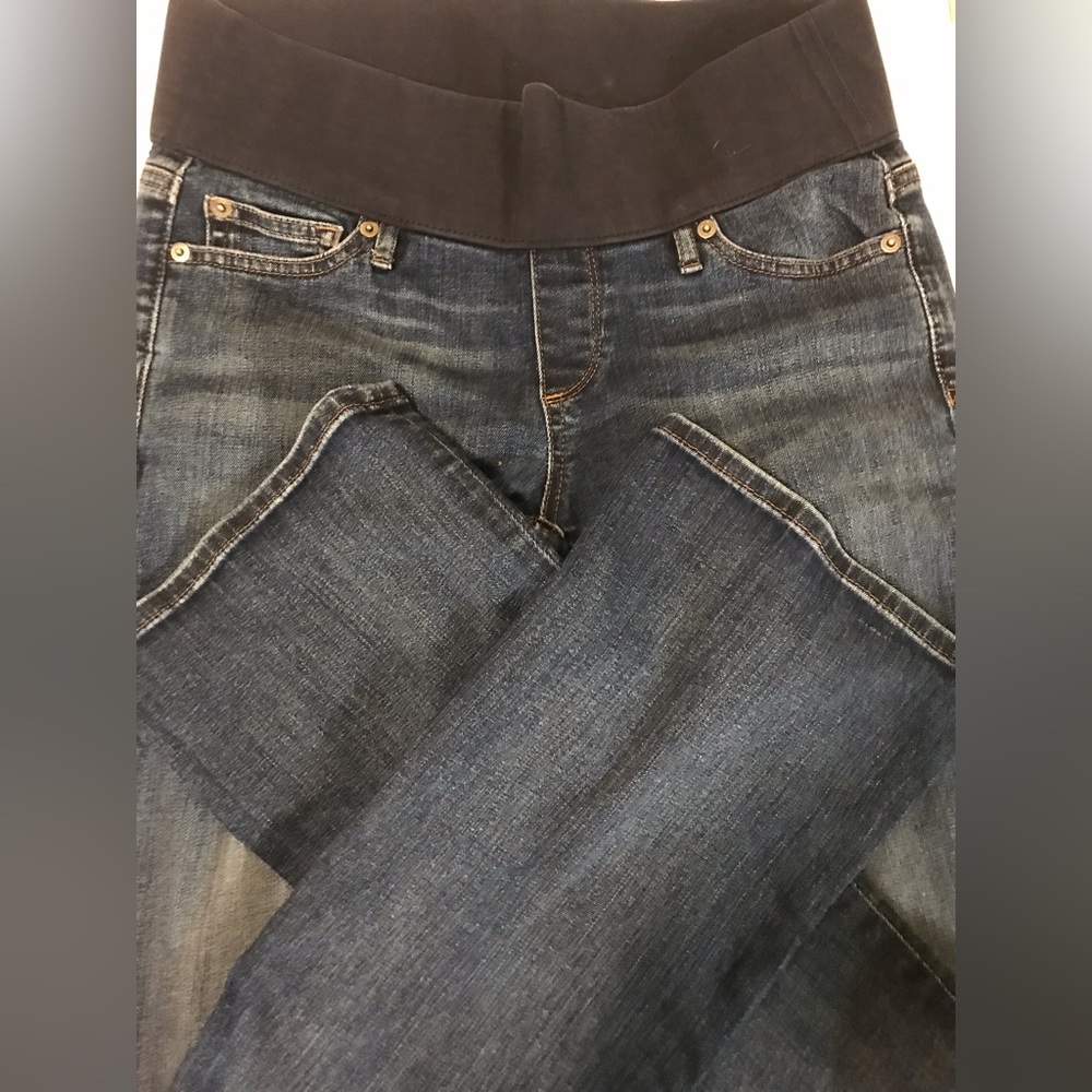 Gap maternity bootcut jeans